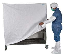 Keystone Cleanroom Products 1422A Tyvek Lynl sudstyrsdæksel 32 tommer | Buy Online | Keystone Cleanroom Products | Fisher Scientific